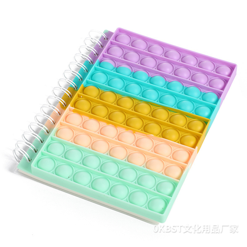 Ratón asesino pionero unicornio raspado cuaderno bobina hojas sueltas presionando burbuja ejercicio libro descompresión papelería libro