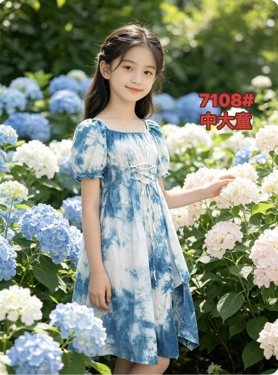 7109#큰 아이 드레스-3#