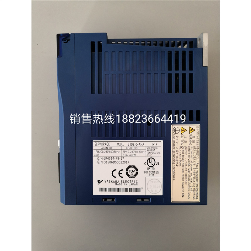 SJDE-04ANA安川伺服驱动器 现货供应 质保1年