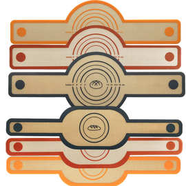 TEMU面包烘焙垫硅胶烘焙工具面团转移铂金硅胶烤垫长柄荷兰烤箱垫