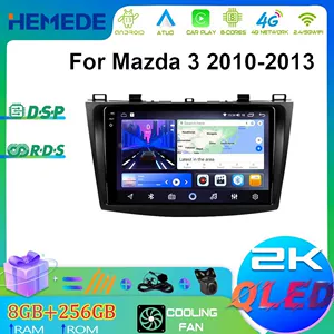 10-13 Mazda 3 Xingcheng Carplay Android Böyük Ekran GPS Naviqator
