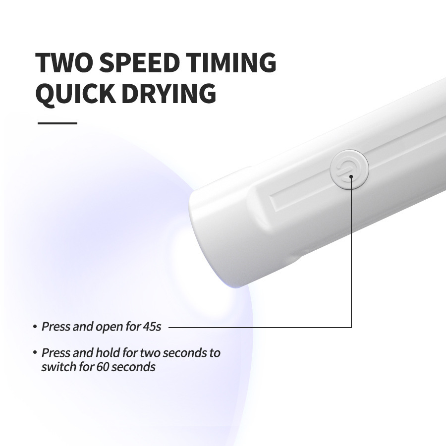 Simple Style Solid Color Plastic Nail Lamp 1 Piece display picture 3