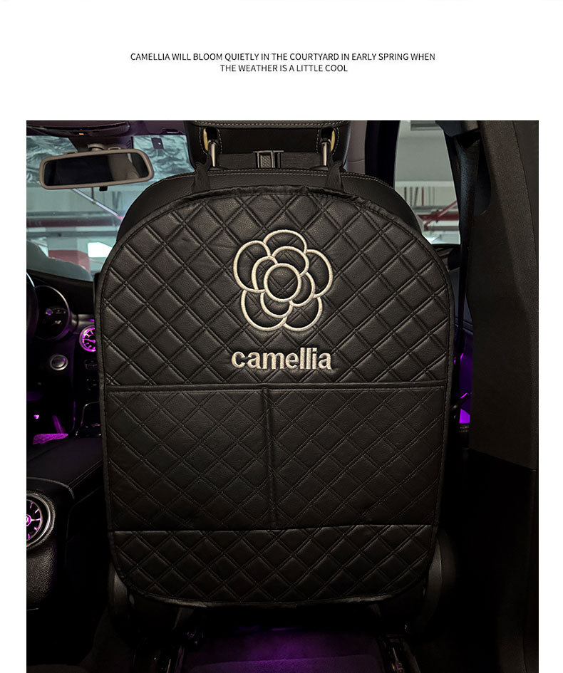Camellia Car Anti-Kick Pad Universal Rear Seat Back Anti-Dirty Protective Pad Car Rear Protective Pad Anti-Pad