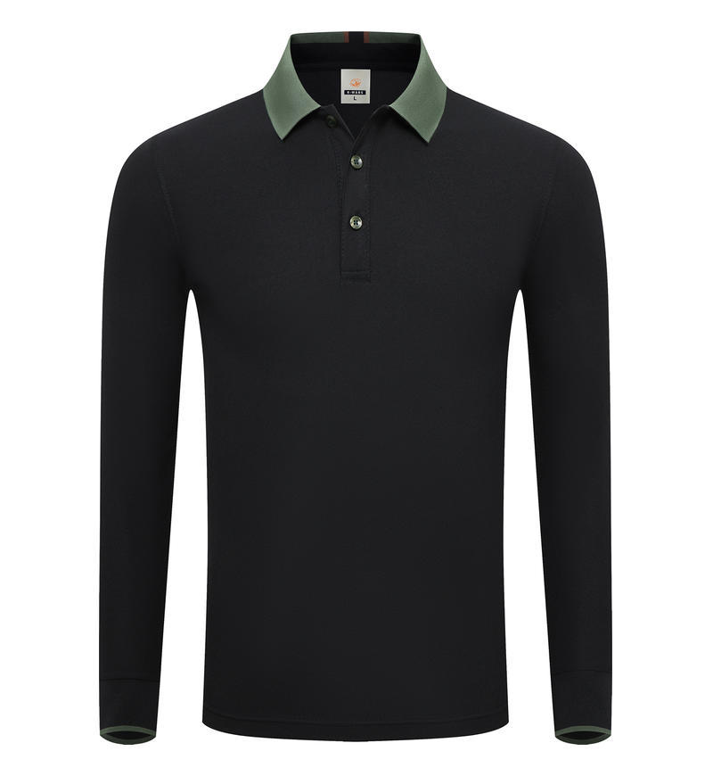E model [light luxury model]--black with tea green / S