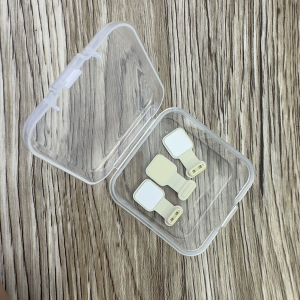 [【象牙白】硅胶防尘塞3个]