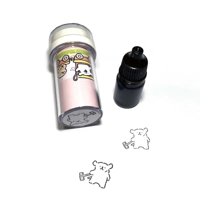 라인 강아지 [해머] (인쇄 잉크 포함)