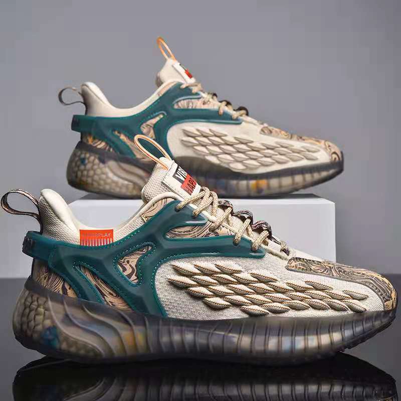 Zapatos nuevos zapatos para correr de verano para hombre Fansi Coconut Zapatos para hombre Otoño Zapatillas nacionales de moda