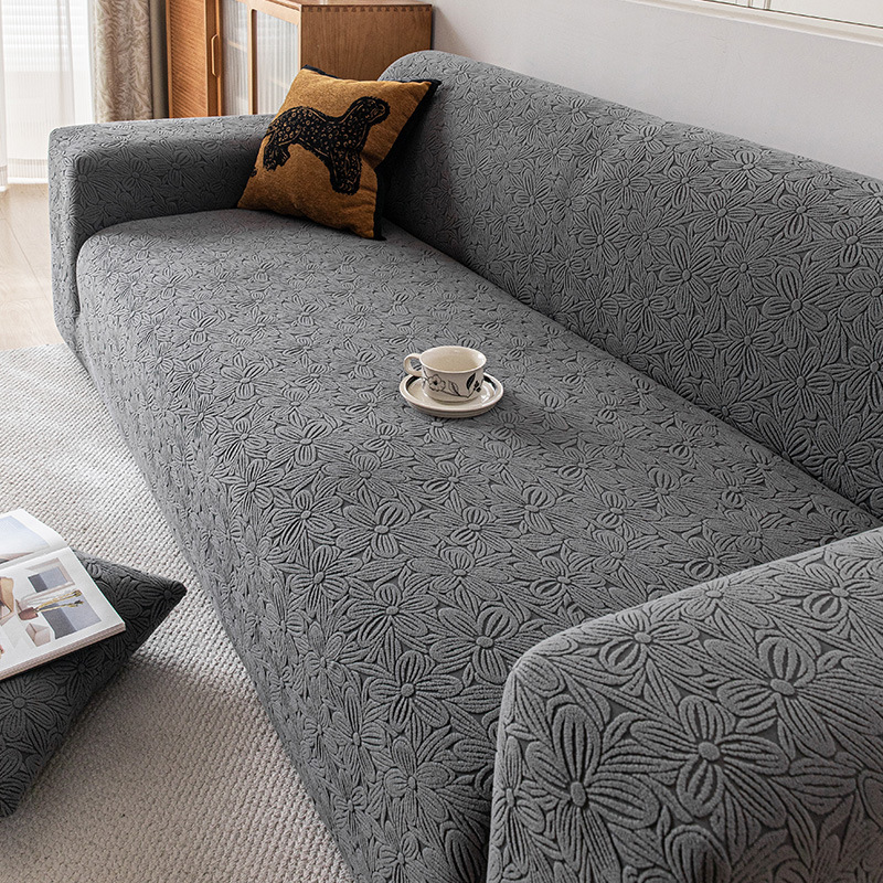 2025 nueva funda de sofá elástica de una pieza simple, cubierta universal con todo incluido, cubierta de sofá anti-gato universal de cuatro estaciones