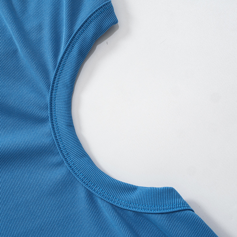 Fashion Solid Color Diagonal collar Sleeveless Patchwork Spandex Polyester Maxi Long Dress A-Line Sk