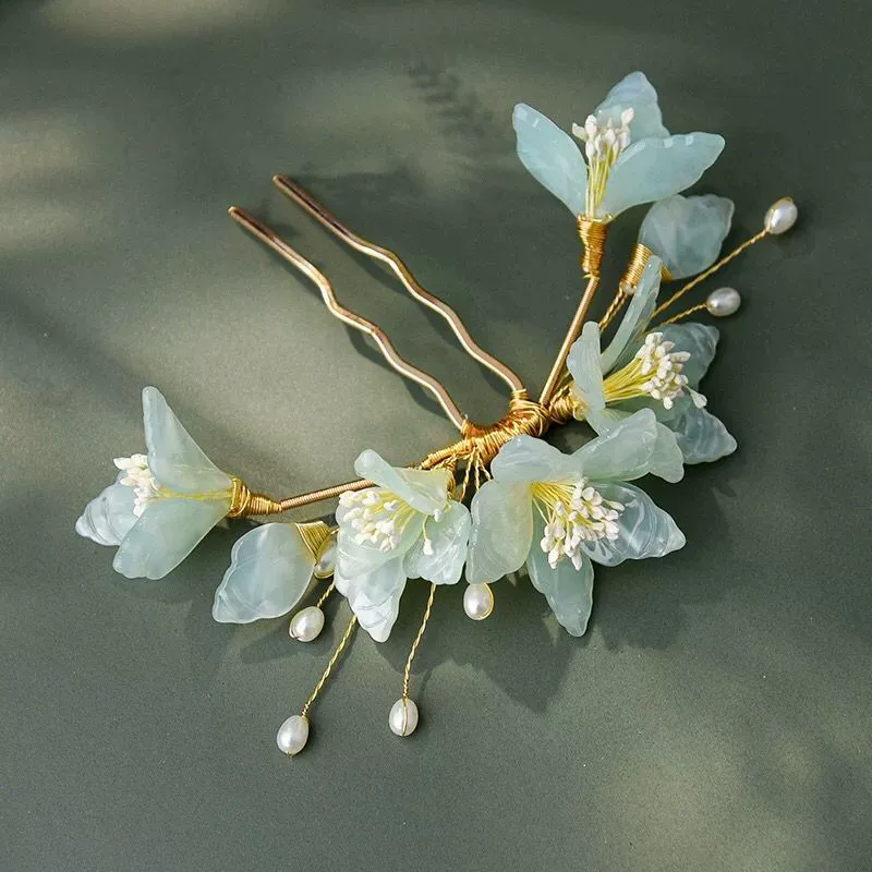 Одежда Han головной убор с обратным давлением полный комплект супер фея шпилька с кисточками древний стиль оригинальные палочки для еды Костюм Древний костюм аксессуары для волос сказочная шпилька