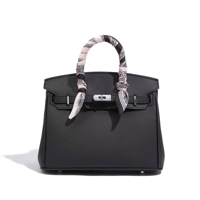 Cross-Border Hot Selling High-End Genuine Leather Platinum Bag Fashionable Commuter Shoulder Crossbody Bag Women's Casual Handbag Bag Women