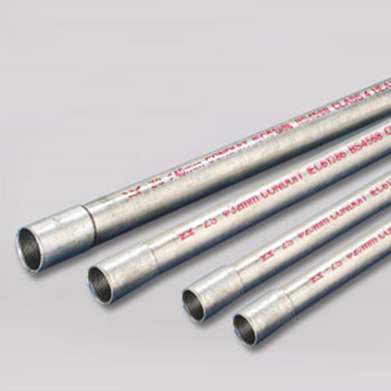 华捷JDG/KBG镀锌线管可弯铁线管预埋金属管镀锌穿线管20/25/32/40