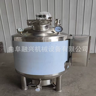 304材质加热搅拌罐 无菌剪切酶解罐 导热油恒温加热沉淀罐地沟油