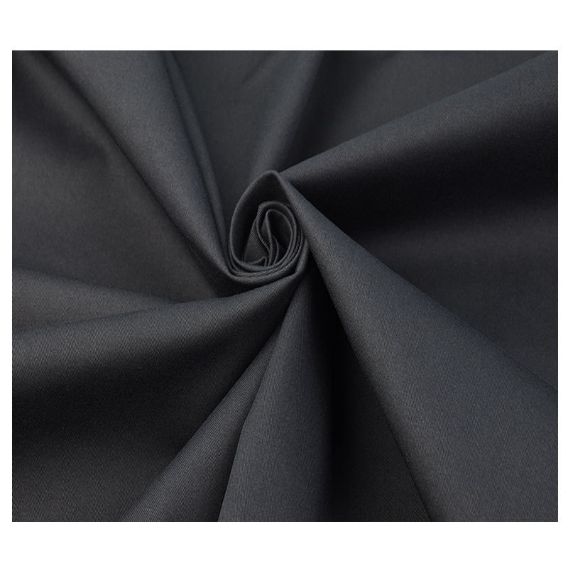 天丝棉弹力空气洗3/1左斜  黑天丝棉交织弹力斜纹  左斜天丝棉