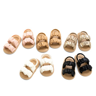 Baby Sandals Spring and Summer Baby Soft Sole Anti-slip Cloud Shape Toddler Shoes Baby Girl Slippers L418
