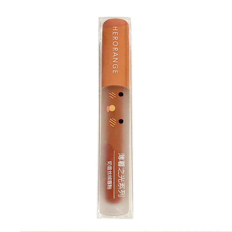 HERORANGE Twilight Light Milkshake Velvet Lip Glaze Air Matte Matte Student Whitening Lip Mud