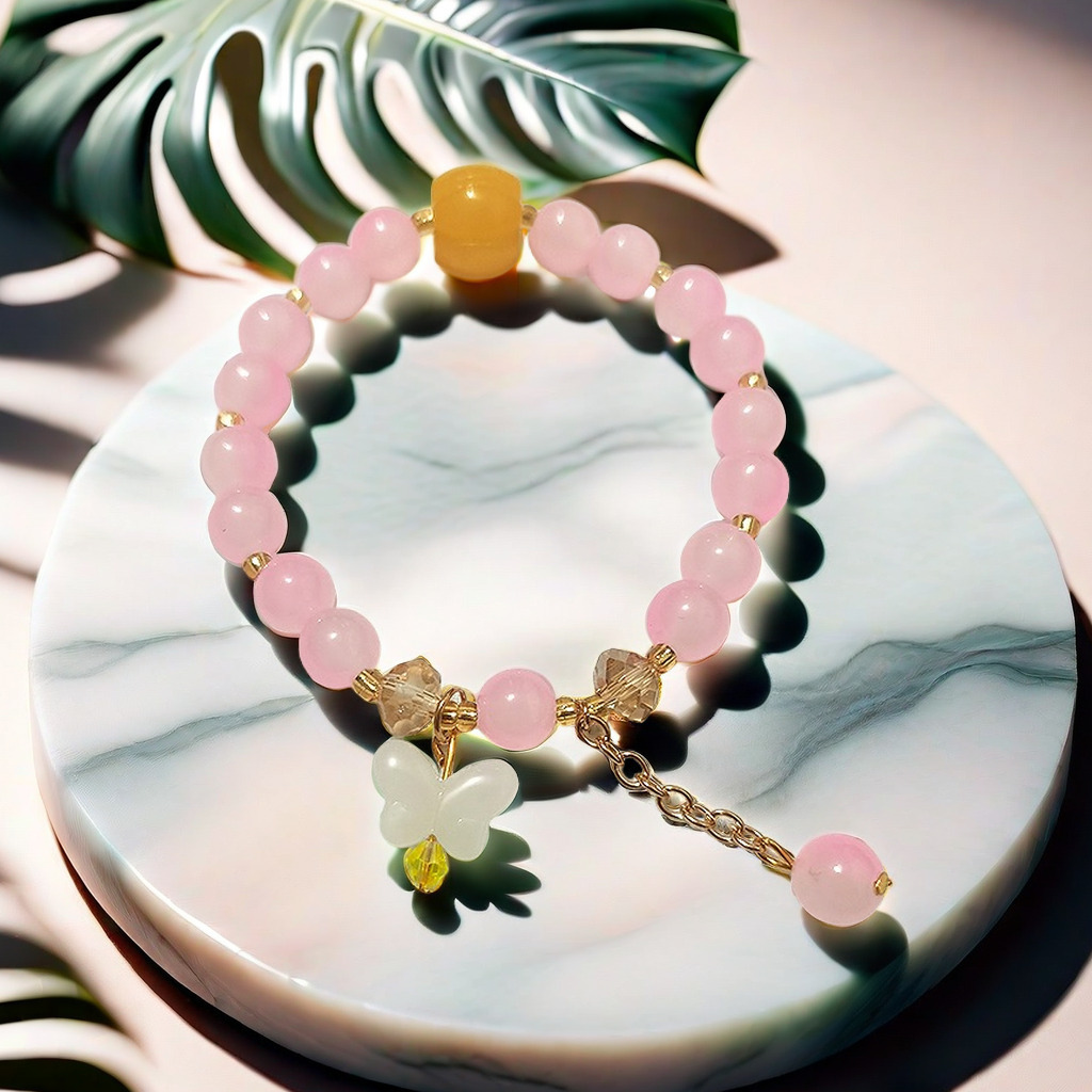 Pulsera de Lirio de los Valles Súper Hada, Promoción Especial 2025, para Mujer, Fresca y Única, Sensación de Alta Gama, Regalo de Pulsera con Cuentas para Mejor Amiga Estudiantil