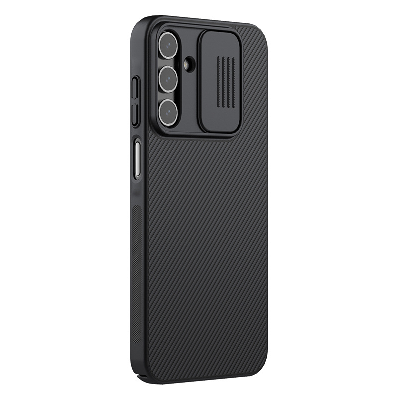 Nillkin para Samsung A16 5G caso de teléfono celular lente ventana de empuje caso de protección anti-peeping espejo negro PC caso duro a16 image 5