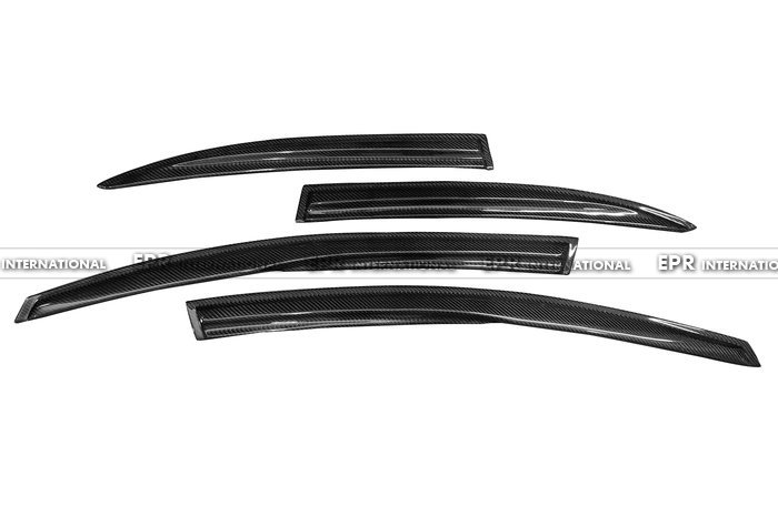 Window Visor Rain Guard For Honda Civic FD2 Carbon Fiber