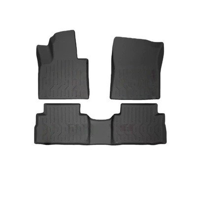 Universal Foot Pad Kia Sorento m Car - left-hand-drive-lhd-2021-2025-sorento-pure-oil-version-five-seater-5-seat-tpe-floor-mats-3-pieces-in-total-full-tpe-special-car-dedicated