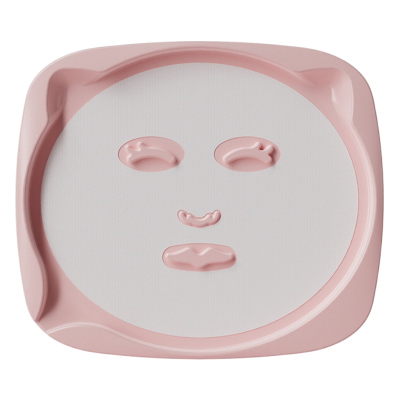 Máscara facial de algas marinas formando molde ajustable herramienta abrasiva hogar máscara facial casera herramienta de belleza facial máscara facial plantilla bandeja