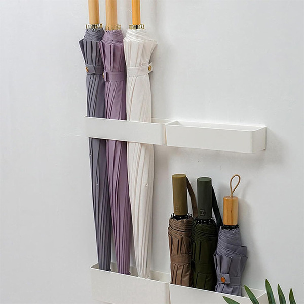 2 umbrella rack adjustable wall -mounted umbrella storage racks save…