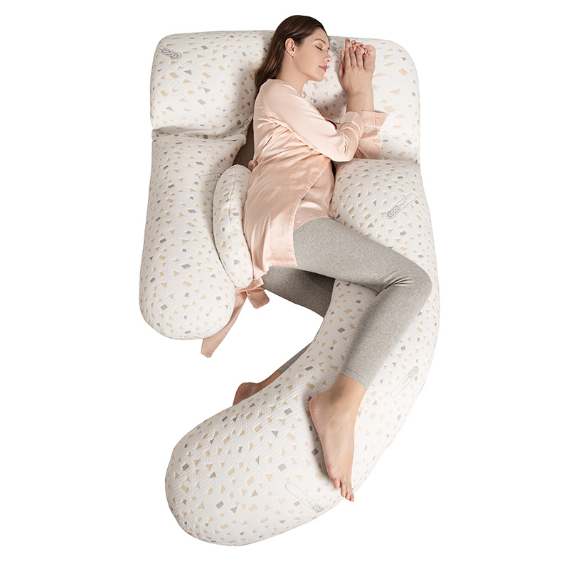 Cross-border Amazon Pregnant Women Pillow Waist Side Sleeping Pillow Multifunctional Sleep Artifact Belly Support Pillow Pillow Pillow