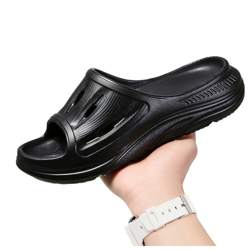 Мужские и женские уличные сандалии на толстой подошве для дома, износостойкие тапочки, шнурки для душа в ванной комнате с поддержкой свода стопы, садовая обувь