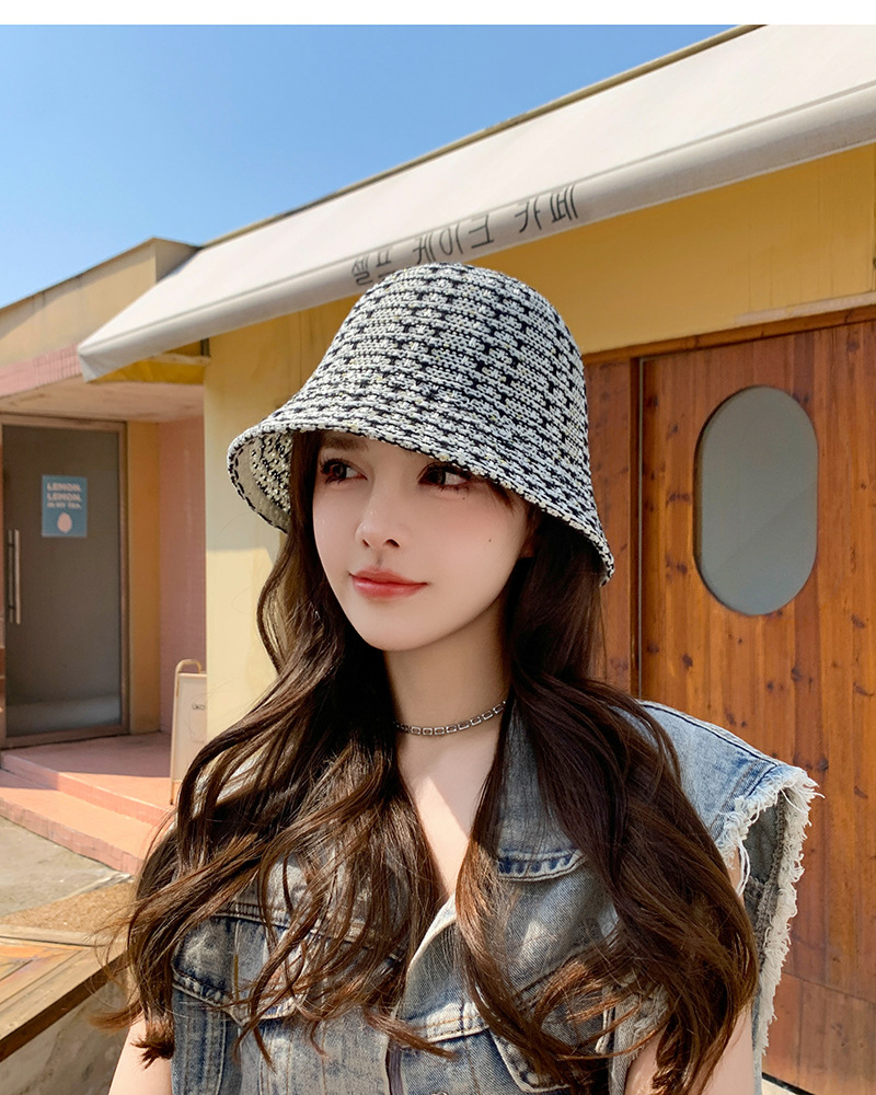 Women's Elegant Lady Simple Style Solid Color Wide Eaves Bucket Hat display picture 4