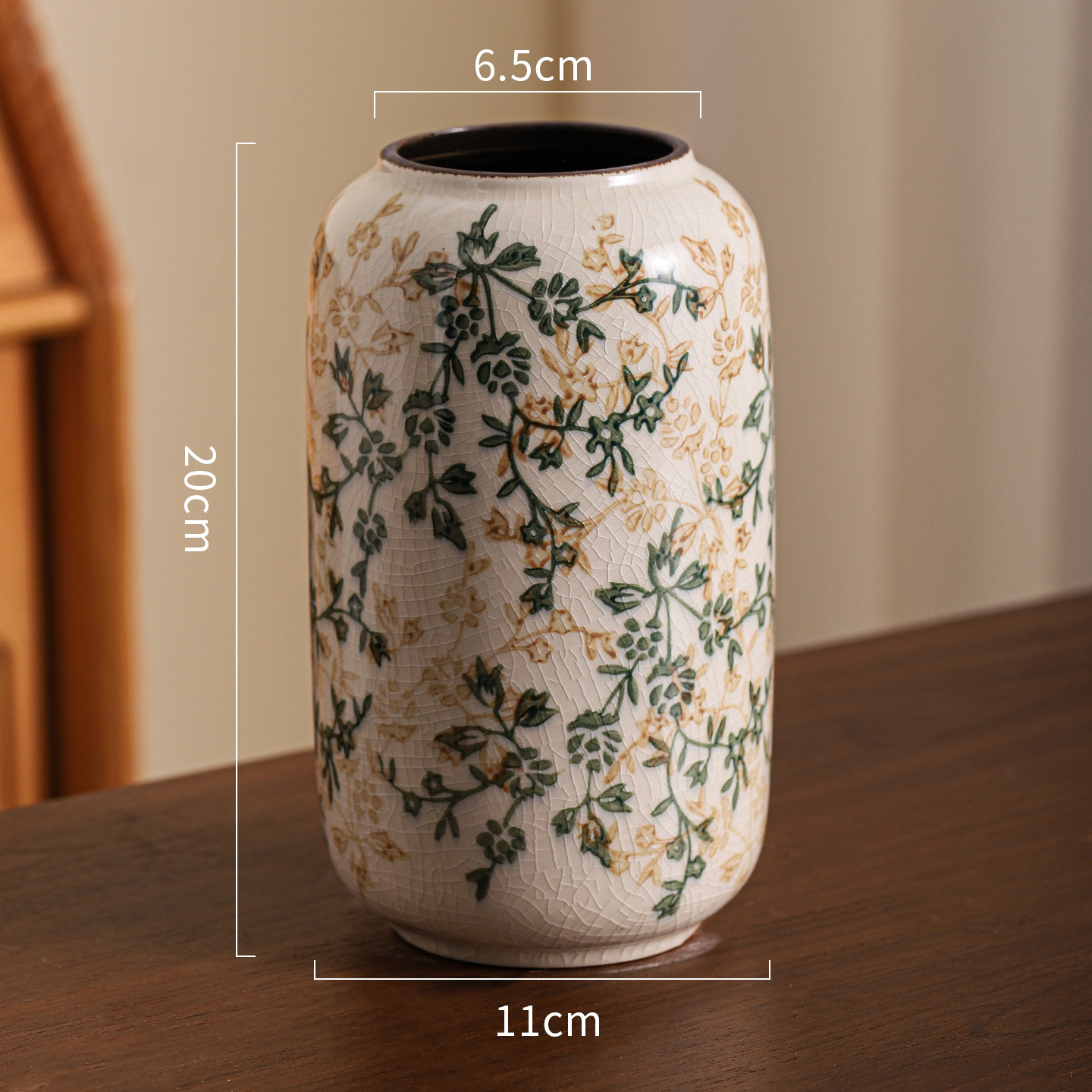 Flores rotas de palma verde qg20 (11 * 6,5 * 20cm) 24 cajas completas