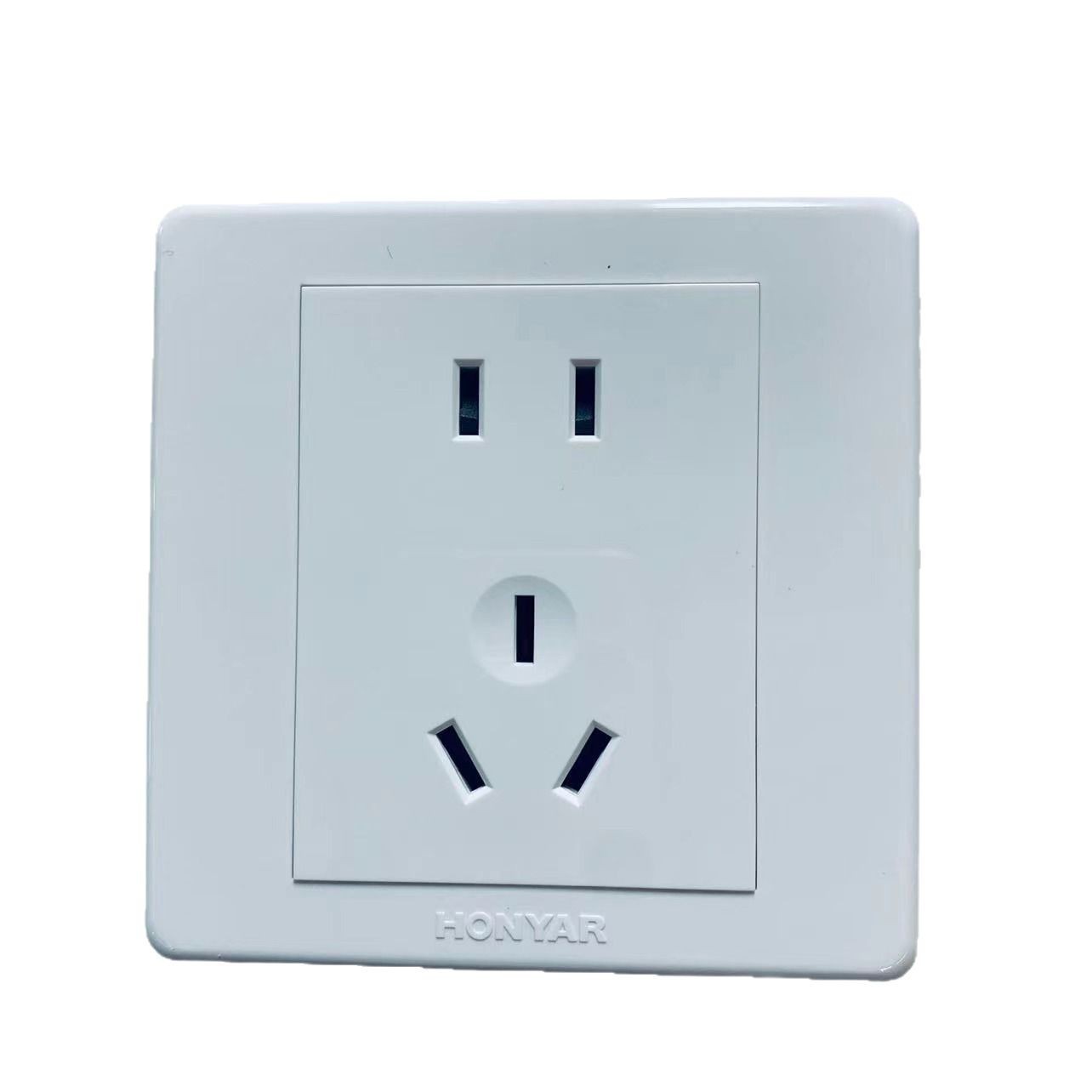 Conector de conmutación de aluminio de aluminio MEE X3 serie 86 tipo cinco agujeros dos o tres conector panel de conector escondido