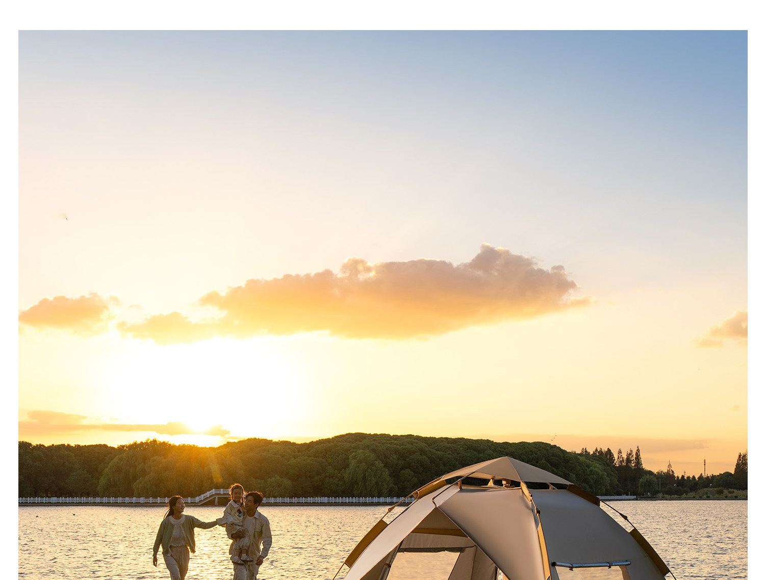 Popular distribution product: Fully automatic, quick-open, no-assembly required, suitable for home use, rainproof, sun-shading, thickened tent set for beach and camping