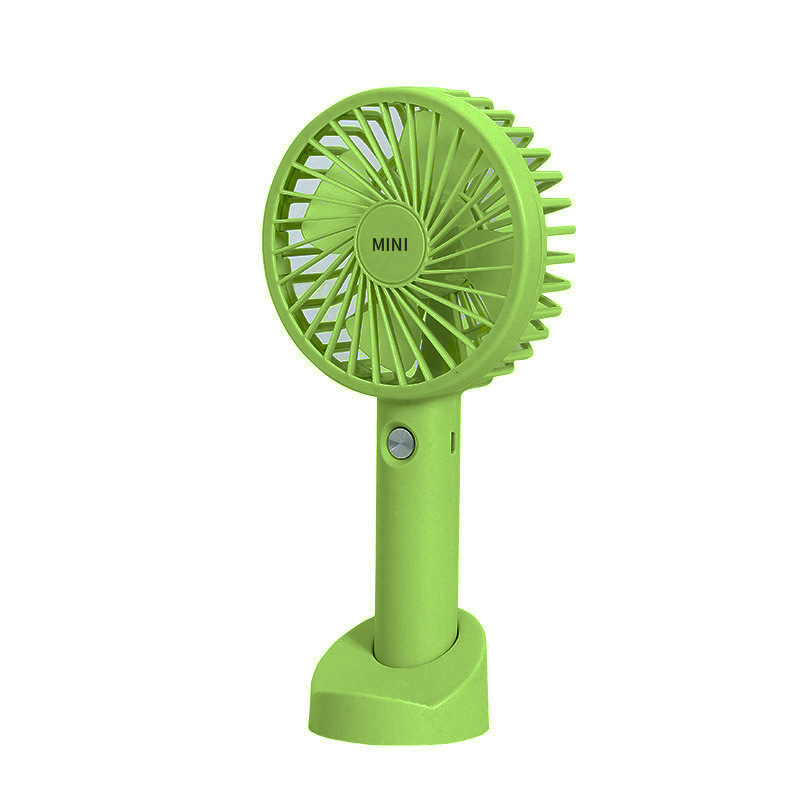 Ventilador portátil de carga USB portátil de escritorio de mano larga duración gran viento mini pequeño ventilador dormitorio de estudiantes