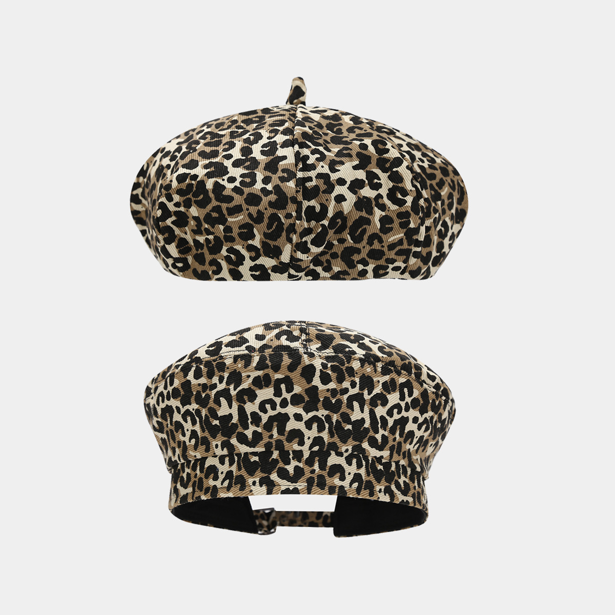 Autumn classic retro trend fashionable brand design beret