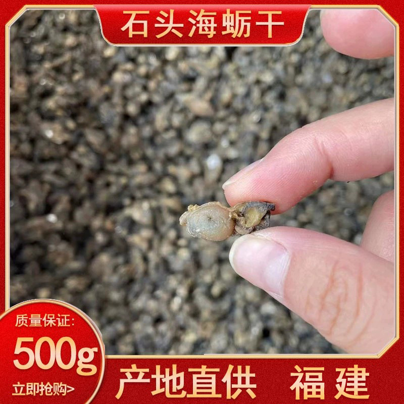 福建石头海蛎干牡蛎干海鲜晒蚝豉干货小珠海蛎500g