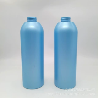 800mlpet圆肩塑料瓶加工定制挤压定量乳液瓶洗发水沐浴露塑料瓶