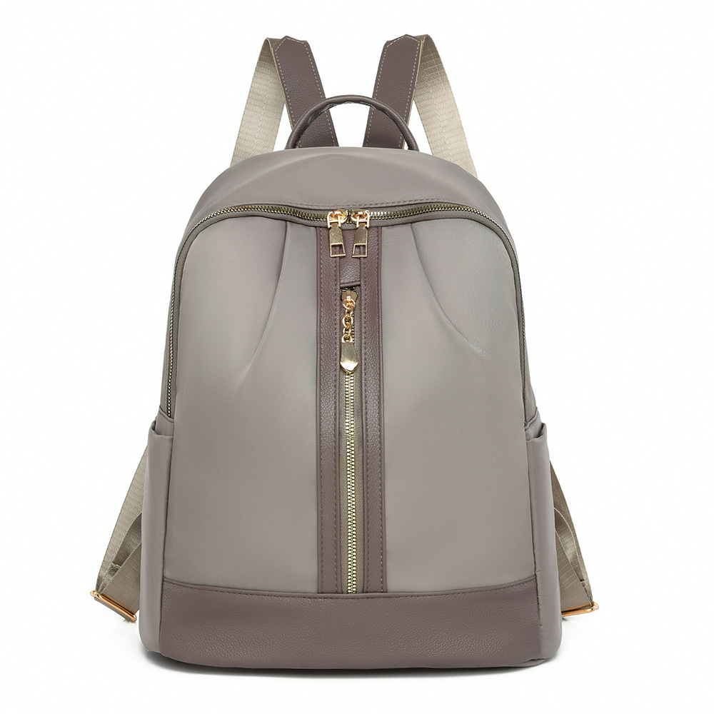 Transfronterizo al por mayor 2024 nuevas damas casuales mochila de tela Oxford moda simple mochila de viaje al aire libre