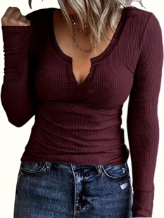 O 56754 Y2K Knit Long Sleeve Top ����ᘿ��� ���R�d�羳�W��