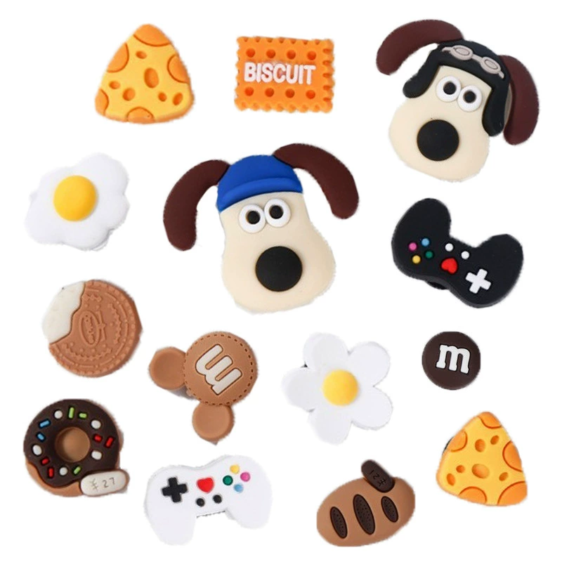 Новый мультяшный владелец собаки пещерная обувь обувь цветочная обувь аксессуары DIY пещерная обувь застежка обувь аксессуары обувь аксессуары