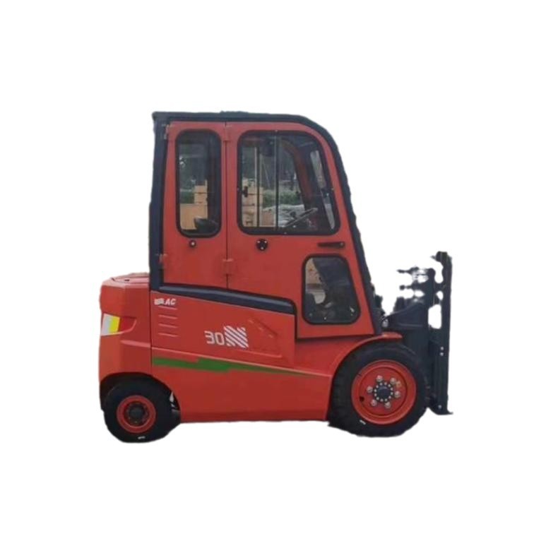 绿色锂电叉车 龙工3.5吨配置好劲大 想不到的好用