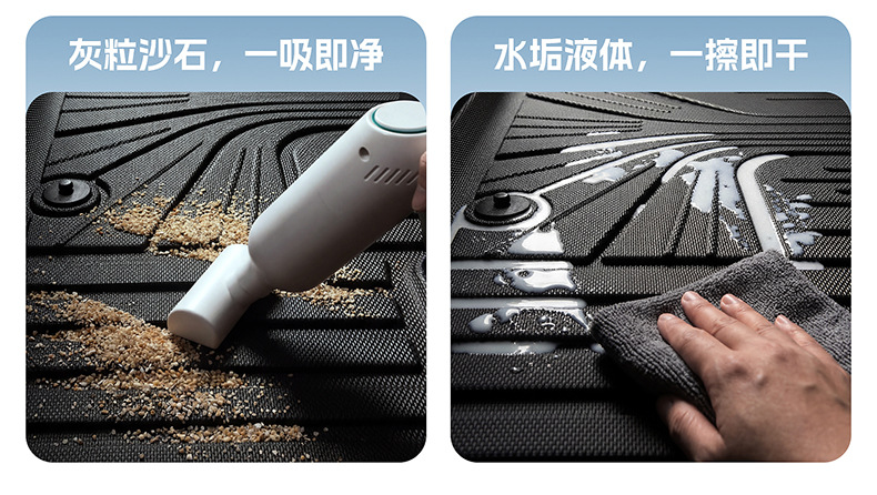 Dianda Honda Accord 10Th Generation Special-Purpose Tpe Car Floor Mats, Fully Enclosed, Waterproof, and Non-Slip Car Floor Mats