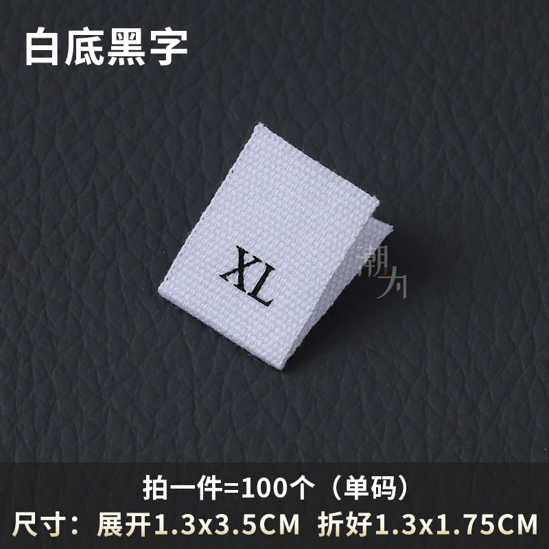 [Готовая к поставке хлопчатобумажная лента с размерной биркой для женской и детской одежды, мягкая, не натирает кожу, цифровая бирка, источник производителя, ярлык размера]