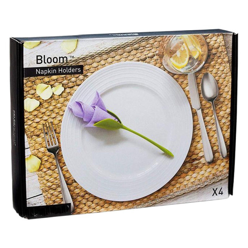 Bloom Napkin Holders Leaf Flower Tissue Roll Paper Towel Storage Restaurant Tabletop Tissue Storage Rack