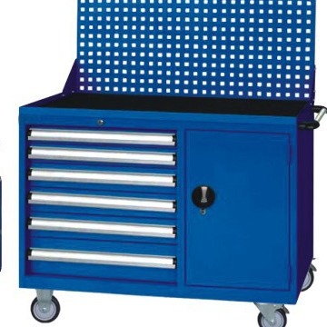 源头厂家上二抽对开门工具柜零件柜五金车间带背板汽修