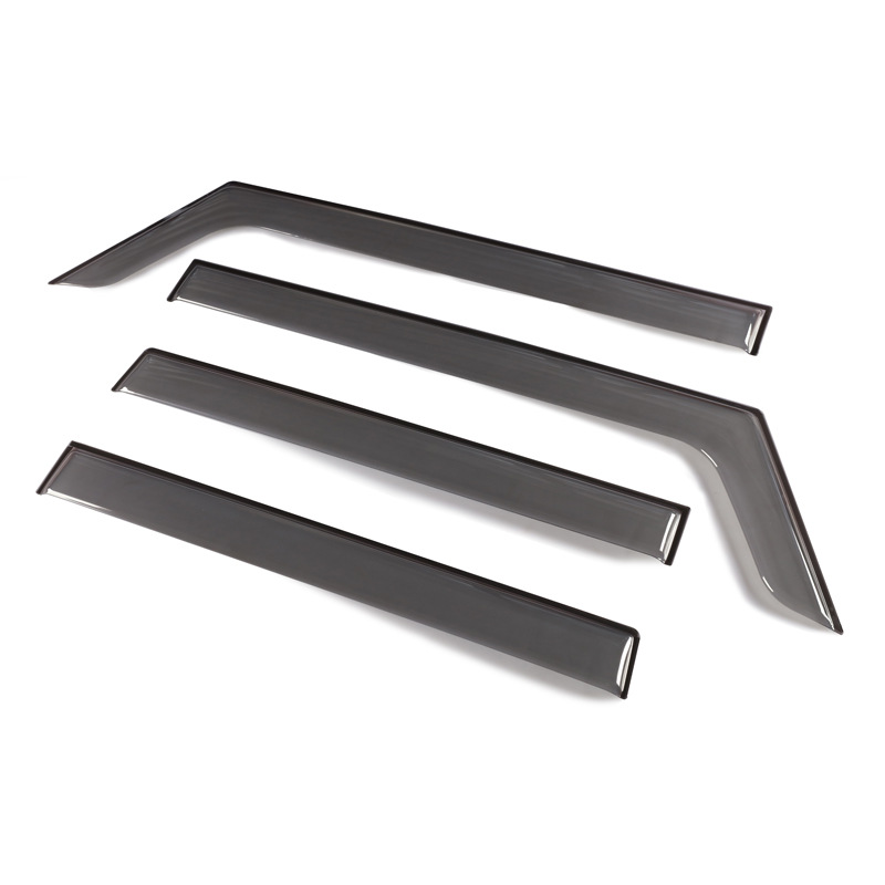 Jimny 21-Escudo de lluvia transparente claro (4 piezas)