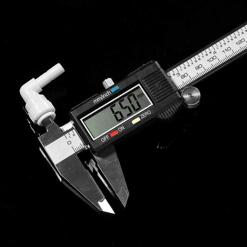 L-tipo de perno purificador de agua pura MÁQUINA DE AGUA 2 puntos enchufe Varilla conector 2 puntos enchufe rápido Varilla enchufe duro codo de la tubería