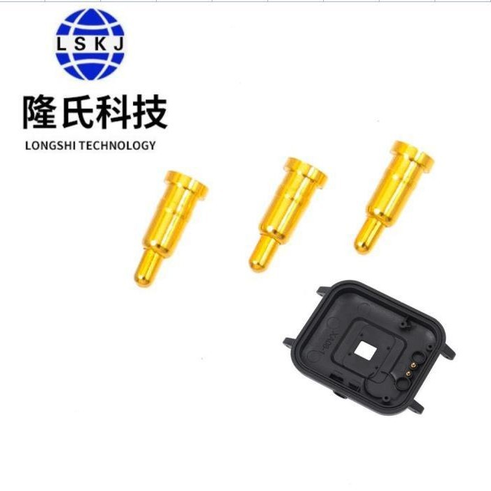 弹簧针连接器pogopin探针充电顶针充电弹针磁吸头天线顶针