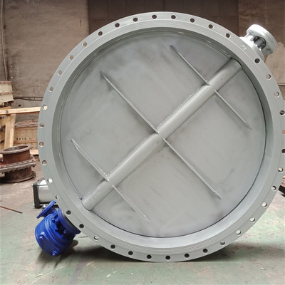 【廠家直銷】大口徑電動不鏽鋼通風蝶閥D941W-1P DN800 DN1600