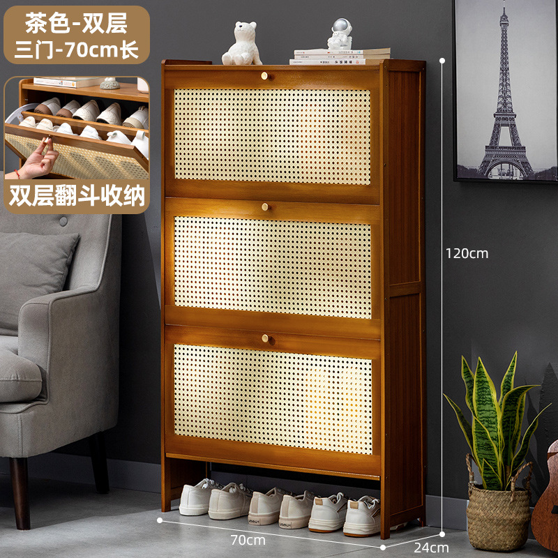 [초박형 24cm] 브라운 더블 레이어 - 도어 3개, 길이 70미터(메쉬 팁 버킷)