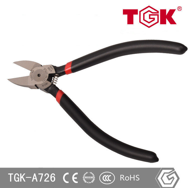TGK品牌德至高TGK-A726手动工具斜嘴钳钳子斜口钳电子水口钳